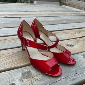 Red Patent Leather Heels